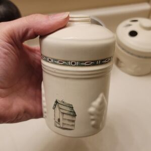Naturewood Ceramic Bathroom Accessories